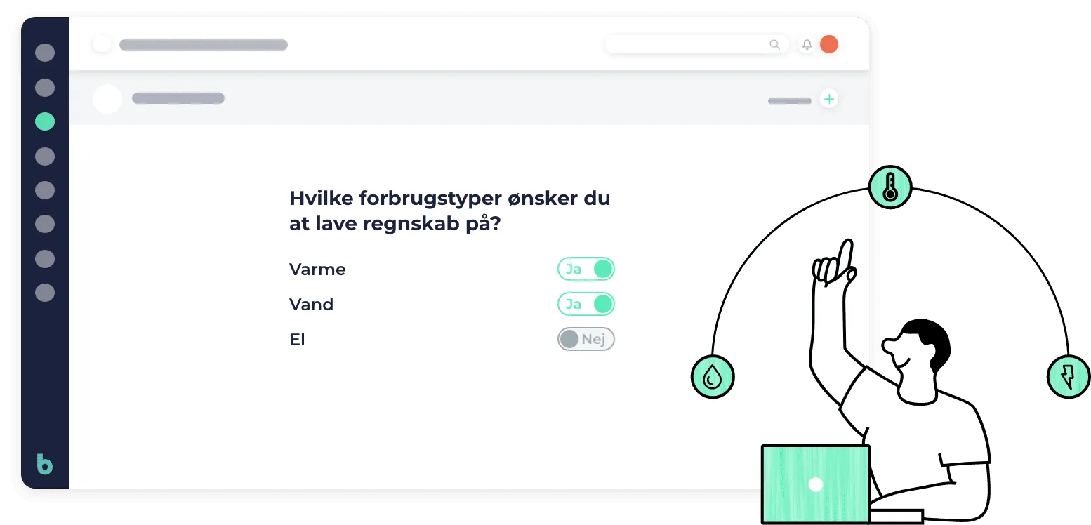 Forbrugsregnskaber, der ikke trækker tænder ud