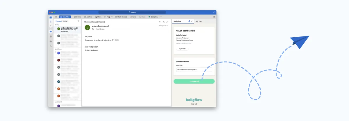 Grafik fra Outlook Add-in